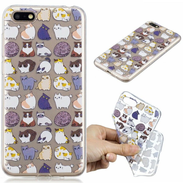 Силиконовый (TPU) чехол Deexe Pretty Glossy для Huawei Y5 2018 / Y5 Prime 2018 / Honor 7A - Cats Printing TPU
Силиконовый (TPU) чехол Deexe Pretty Glossy для Huawei Y5 2018 / Y5 Prime 2018 / Honor 7A - Cats Printing TPU