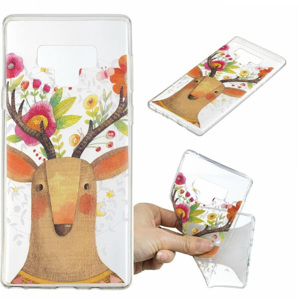 Силиконовый (TPU) чехол Deexe Pretty Glossy для Samsung Galaxy Note 9 (N960) - Flowered Elk
Силиконовый (TPU) чехол Deexe Pretty Glossy для Samsung Galaxy Note 9 (N960) - Flowered Elk