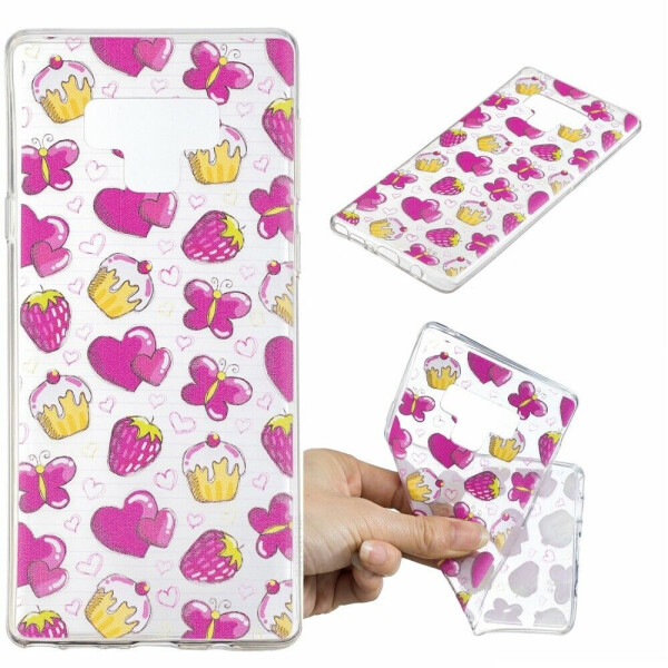 Силиконовый (TPU) чехол Deexe Pretty Glossy для Samsung Galaxy Note 9 (N960) - Cake and Strawberry
Силиконовый (TPU) чехол Deexe Pretty Glossy для Samsung Galaxy Note 9 (N960) - Cake and Strawberry