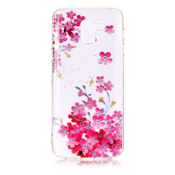 Силиконовый (TPU) чехол Deexe Pretty Glossy для Samsung Galaxy J6 2018 (J600) - Pink Flower
Силиконовый (TPU) чехол Deexe Pretty Glossy для Samsung Galaxy J6 2018 (J600) - Pink Flower