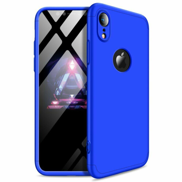 Защитный чехол GKK Double Dip Case для Apple iPhone XR - Blue 
Защитный чехол GKK Double Dip Case для Apple iPhone XR - Blue
