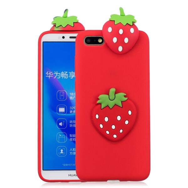 Силиконовый (TPU) чехол UniCase 3D Cartoon Pattern для Huawei Y5 2018 / Y5 Prime 2018 / Honor 7A - Strawberry
Силиконовый (TPU) чехол UniCase 3D Cartoon Pattern для Huawei Y5 2018 / Y5 Prime 2018 / Honor 7A - Strawberry