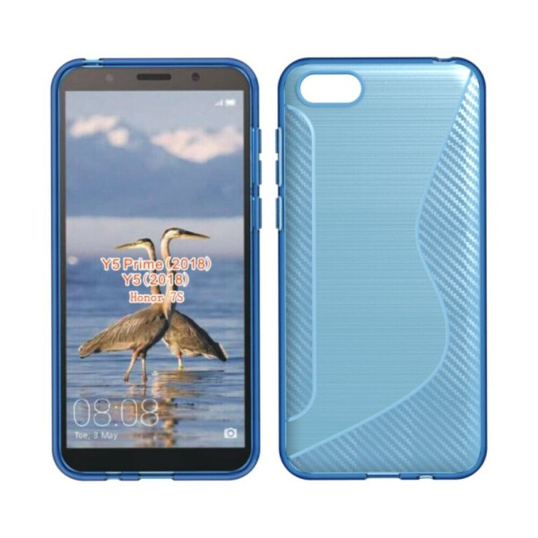 Силиконовый (TPU) чехол Deexe S Line для Huawei Y5 2018 / Y5 Prime 2018 / Honor 7A - Blue
Силиконовый (TPU) чехол Deexe S Line для Huawei Y5 2018 / Y5 Prime 2018 / Honor 7A - Blue