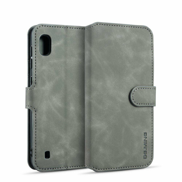 Чехол DG.MING Retro Style для Samsung Galaxy A10 (A105) - Grey