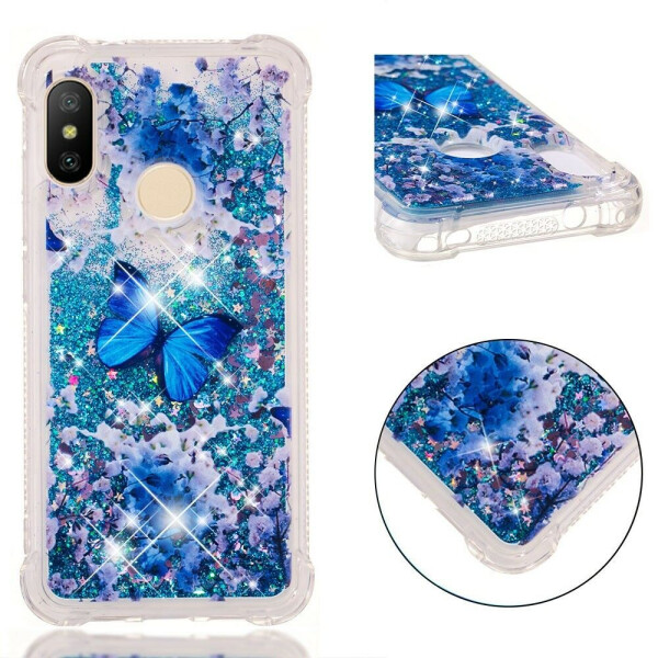 Силиконовый (TPU) чехол Deexe Liquid Glitter для Xiaomi Redmi 6 Pro / Mi A2 Lite - Blue Butterfly
Силиконовый (TPU) чехол Deexe Liquid Glitter для Xiaomi Redmi 6 Pro / Mi A2 Lite - Blue Butterfly