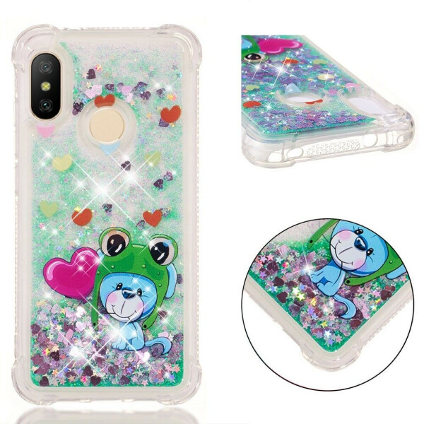Силиконовый (TPU) чехол Deexe Liquid Glitter для Xiaomi Redmi 6 Pro / Mi A2 Lite - Hearts
Силиконовый (TPU) чехол Deexe Liquid Glitter для Xiaomi Redmi 6 Pro / Mi A2 Lite - Hearts