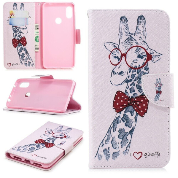 Чехол-книжка Deexe Color Wallet для Xiaomi Redmi Note 6 / Redmi Note 6 Pro - Giraffe Wearing Glasses
Чехол-книжка Deexe Color Wallet для Xiaomi Redmi Note 6 / Redmi Note 6 Pro - Giraffe Wearing Glasses