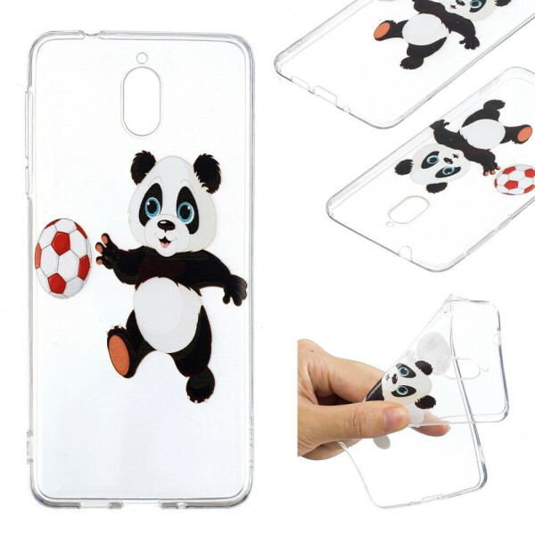 Силиконовый (TPU) чехол Deexe Pretty Glossy для Nokia 3.1 / Nokia 3 2018 - Panda Plays Football
Силиконовый (TPU) чехол Deexe Pretty Glossy для Nokia 3.1 / Nokia 3 2018 - Panda Plays Football