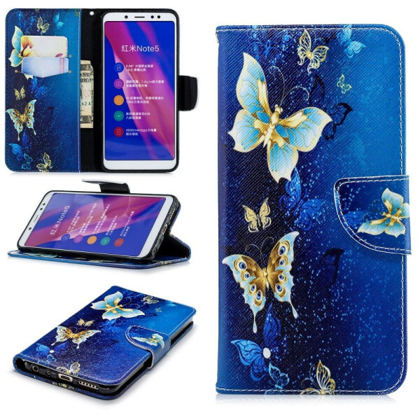 Чехол-книжка Deexe Color Wallet для Xiaomi Redmi Note 5 / Note 5 Pro - Butterfly Pattern
Чехол-книжка Deexe Color Wallet для Xiaomi Redmi Note 5 / Note 5 Pro - Butterfly Pattern