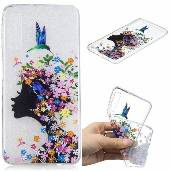 Силиконовый (TPU) чехол Deexe Pretty Glossy для Samsung Galaxy A7 2018 (A750) - Flowered Girl
Силиконовый (TPU) чехол Deexe Pretty Glossy для Samsung Galaxy A7 2018 (A750) - Flowered Girl