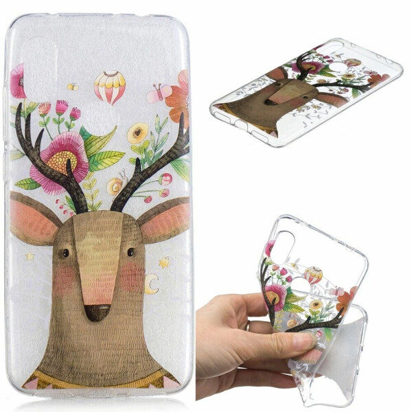 Силиконовый (TPU) чехол Deexe Pretty Glossy для Xiaomi Redmi Note 6 / Note 6 Pro - Flowered Elk
Силиконовый (TPU) чехол Deexe Pretty Glossy для Xiaomi Redmi Note 6 / Note 6 Pro - Flowered Elk