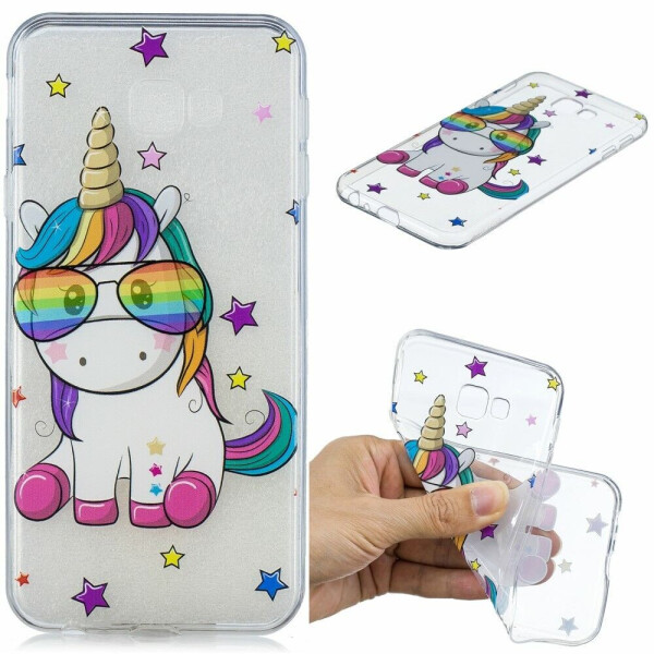Силиконовый (TPU) чехол Deexe Pretty Glossy для Samsung Galaxy J4+ (J415) - Unicorn Wearing Glasses
Силиконовый (TPU) чехол Deexe Pretty Glossy для Samsung Galaxy J4+ (J415) - Unicorn Wearing Glasses