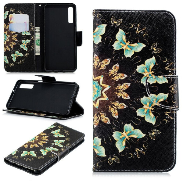 Чехол-книжка Deexe Color Wallet для Samsung Galaxy A7 2018 (A750) - Colorized Butterflies
Чехол-книжка Deexe Color Wallet для Samsung Galaxy A7 2018 (A750) - Colorized Butterflies