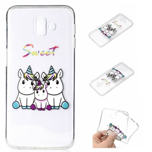Силиконовый (TPU) чехол Deexe Pretty Glossy для Samsung Galaxy J6+ (J610) - Sweet Unicorns
Силиконовый (TPU) чехол Deexe Pretty Glossy для Samsung Galaxy J6+ (J610) - Sweet Unicorns