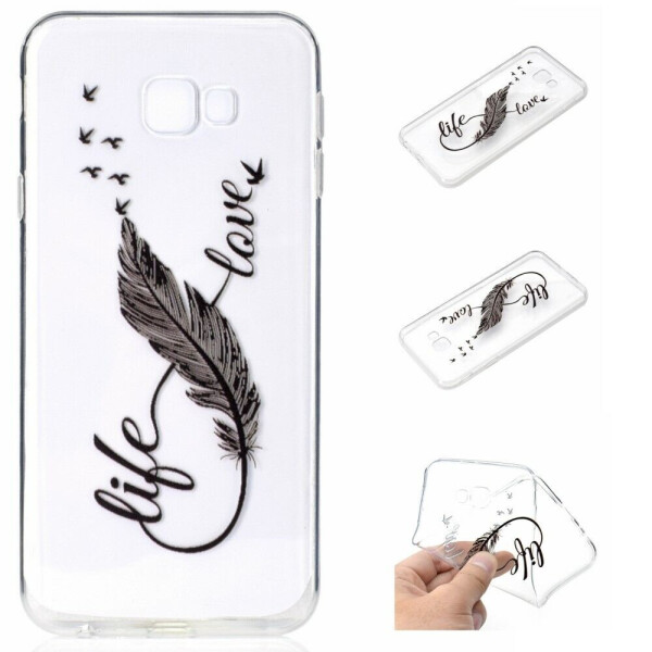 Силиконовый (TPU) чехол Deexe Pretty Glossy для Samsung Galaxy J4+ (J415) - Black Feather Pen
Силиконовый (TPU) чехол Deexe Pretty Glossy для Samsung Galaxy J4+ (J415) - Black Feather Pen