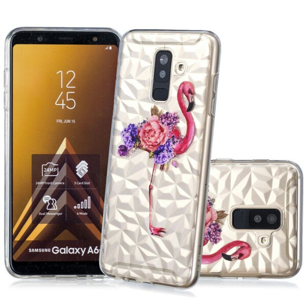 Силиконовый чехол UniCase 3D Diamond Pattern для Samsung Galaxy A6+ 2018 (A605) - Flowered Flamingo
Силиконовый чехол UniCase 3D Diamond Pattern для Samsung Galaxy A6+ 2018 (A605) - Flowered Flamingo