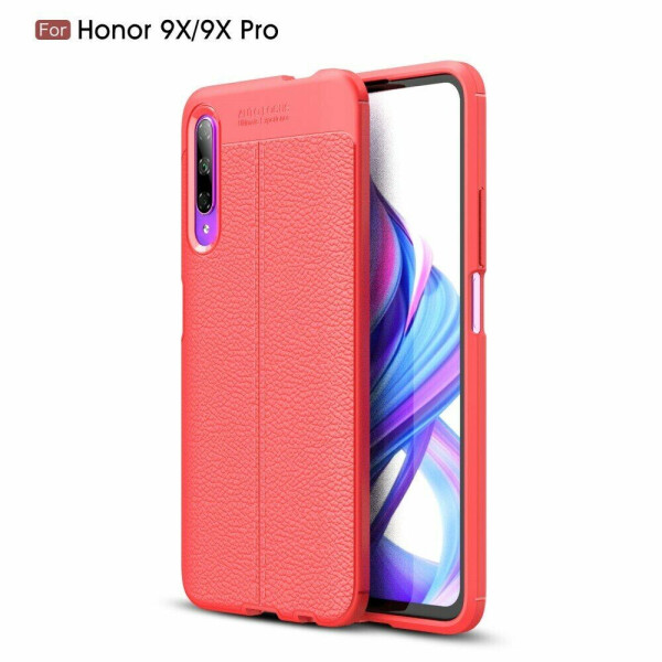 Защитный чехол Deexe Leather Cover для Huawei P Smart Pro / Honor 9X (Китайская версия) / Honor 9X Pro - Red
Защитный чехол Deexe Leather Cover для Huawei P Smart Pro / Honor 9X (Китайская версия) / Honor 9X Pro - Red