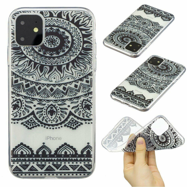 Силиконовый (TPU) чехол Deexe Pretty Glossy для Apple iPhone 11 Pro - Black Malanda Flower
Силиконовый (TPU) чехол Deexe Pretty Glossy для Apple iPhone 11 Pro - Black Malanda Flower