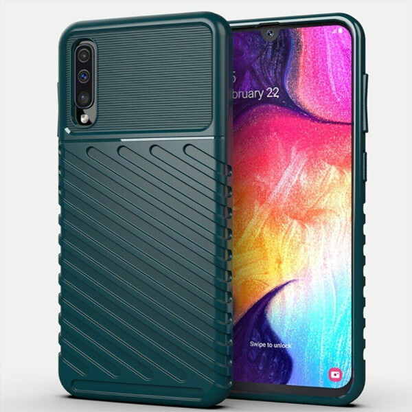 Защитный чехол Deexe Thunder Series для Samsung Galaxy A50 (A505) / A30s (A307) / A50s (A507) - Green
Защитный чехол Deexe Thunder Series для Samsung Galaxy A50 (A505) / A30s (A307) / A50s (A507) - Green