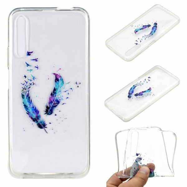 Силиконовый (TPU) чехол Deexe Pretty Glossy для Huawei P Smart Pro / Honor 9X (for China) - Feather and Bird
Силиконовый (TPU) чехол Deexe Pretty Glossy для Huawei P Smart Pro / Honor 9X (for China) - Feather and Bird