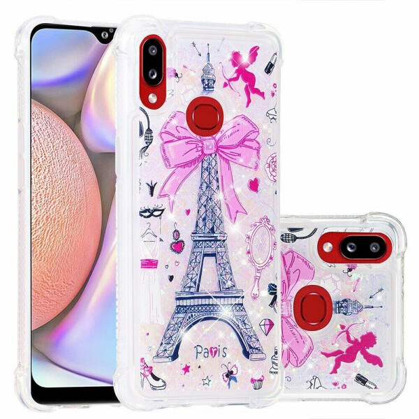 Силиконовая (TPU) накладка Deexe Fashion Glitter для Samsung Galaxy A10s (A107) - Eiffel Tower with Bowknot
Силиконовая (TPU) накладка Deexe Fashion Glitter для Samsung Galaxy A10s (A107) - Eiffel Tower with Bowknot