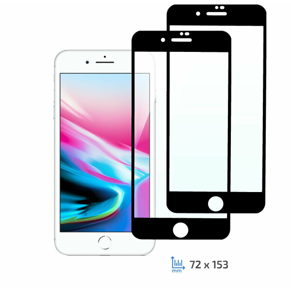Комплект защитных стекол (2 в 1) 2E Basic Full Glue для Apple iPhone 7 Plus /8 Plus - Black
Комплект защитных стекол (2 в 1) 2E Basic Full Glue для Apple iPhone 7 Plus /8 Plus - Black