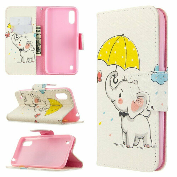 Чехол-книжка Deexe Color Wallet для Samsung Galaxy A01 (A015) - Elephant Holding an Umbrella
Чехол-книжка Deexe Color Wallet для Samsung Galaxy A01 (A015) - Elephant Holding an Umbrella
