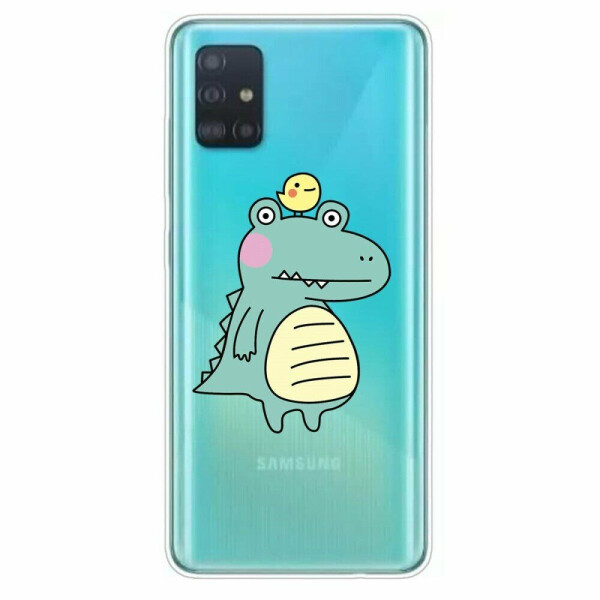 Силиконовый (TPU) чехол Deexe Pretty Glossy для Samsung Galaxy A51 (А515) - Shy Dinosaur
Силиконовый (TPU) чехол Deexe Pretty Glossy для Samsung Galaxy A51 (А515) - Shy Dinosaur