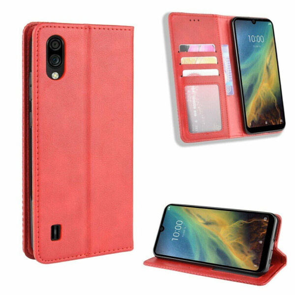 Чехол Deexe Retro Style для ZTE Blade A5 (2020) - Red 
Чехол Deexe Retro Style для ZTE Blade A5 (2020) - Red