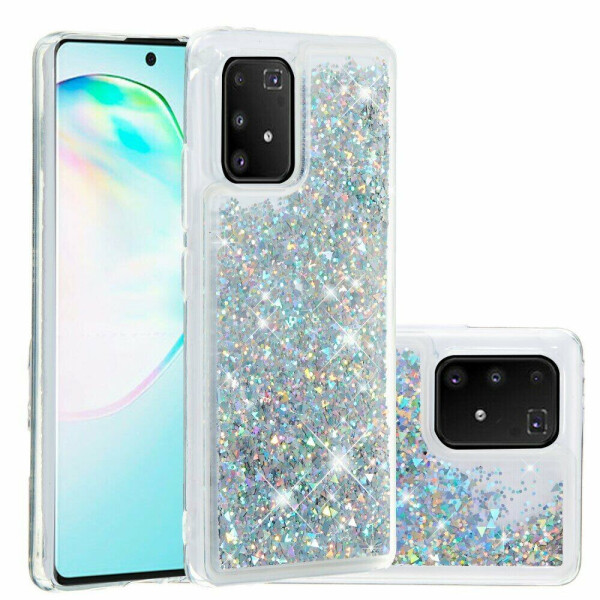 Силиконовый (TPU) чехол Deexe Liquid Glitter для Samsung Galaxy S10 Lite (G770) - Silver
Силиконовый (TPU) чехол Deexe Liquid Glitter для Samsung Galaxy S10 Lite (G770) - Silver
