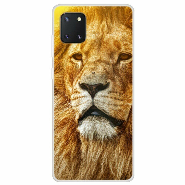 Силиконовый (TPU) чехол Deexe Life Style для Samsung Galaxy Note 10 Lite (N770) - Lion
Силиконовый (TPU) чехол Deexe Life Style для Samsung Galaxy Note 10 Lite (N770) - Lion