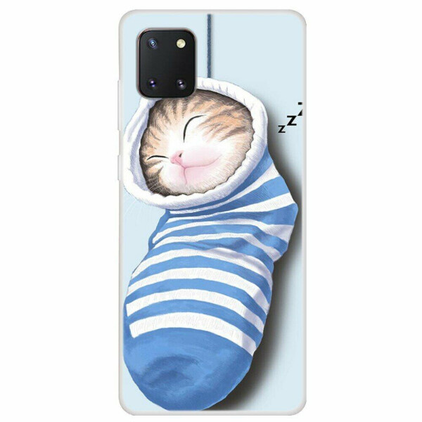 Силиконовый (TPU) чехол Deexe Life Style для Samsung Galaxy Note 10 Lite (N770) - Cat and Sock
Силиконовый (TPU) чехол Deexe Life Style для Samsung Galaxy Note 10 Lite (N770) - Cat and Sock
