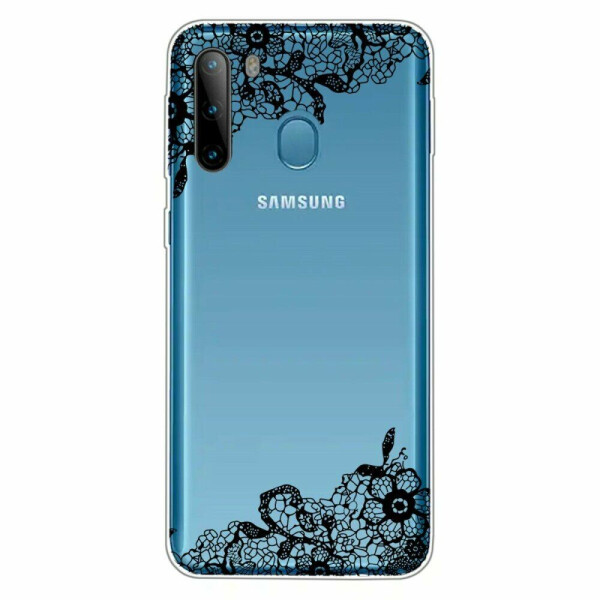 Силиконовый (TPU) чехол Deexe Pretty Glossy для Samsung Galaxy A21 (A215) - Black Flower
Силиконовый (TPU) чехол Deexe Pretty Glossy для Samsung Galaxy A21 (A215) - Black Flower