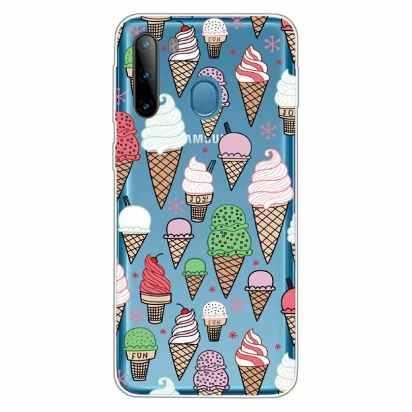 Силиконовый (TPU) чехол Deexe Pretty Glossy для Samsung Galaxy A21 (A215) - Colorful Ice Cream
Силиконовый (TPU) чехол Deexe Pretty Glossy для Samsung Galaxy A21 (A215) - Colorful Ice Cream