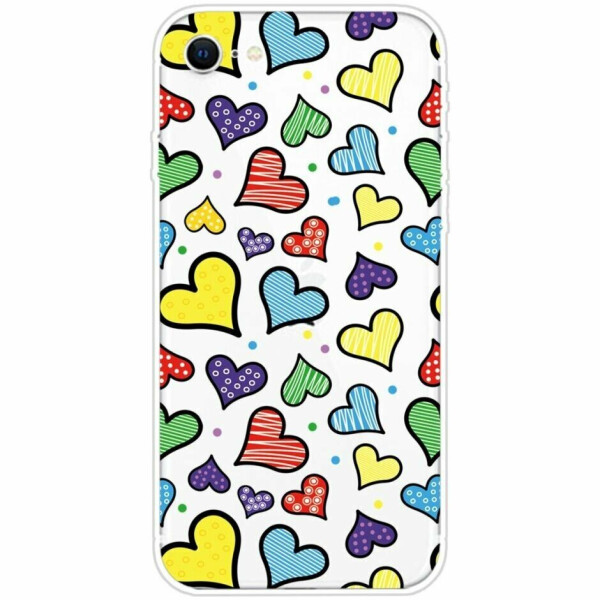 Силиконовый (TPU) чехол Deexe Pretty Glossy для Apple iPhone SE 2 (2020) / iPhone 8 / iPhone 7 - Love Hearts
Силиконовый (TPU) чехол Deexe Pretty Glossy для Apple iPhone SE 2 (2020) / iPhone 8 / iPhone 7 - Love Hearts