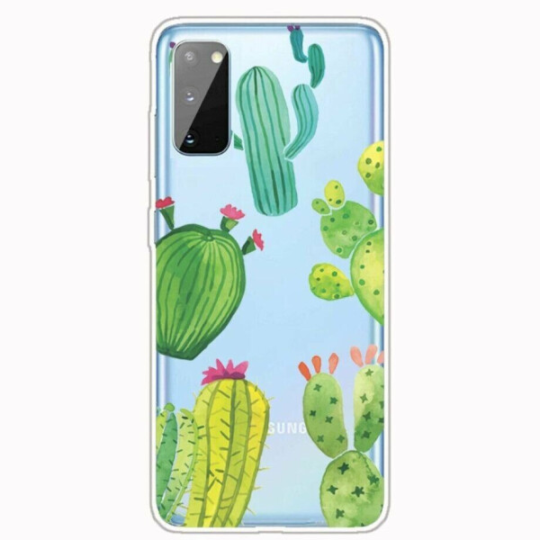 Силиконовый (TPU) чехол Deexe Pretty Glossy для Samsung Galaxy A41 (A415) - Cactus 
Силиконовый (TPU) чехол Deexe Pretty Glossy для Samsung Galaxy A41 (A415) - Cactus