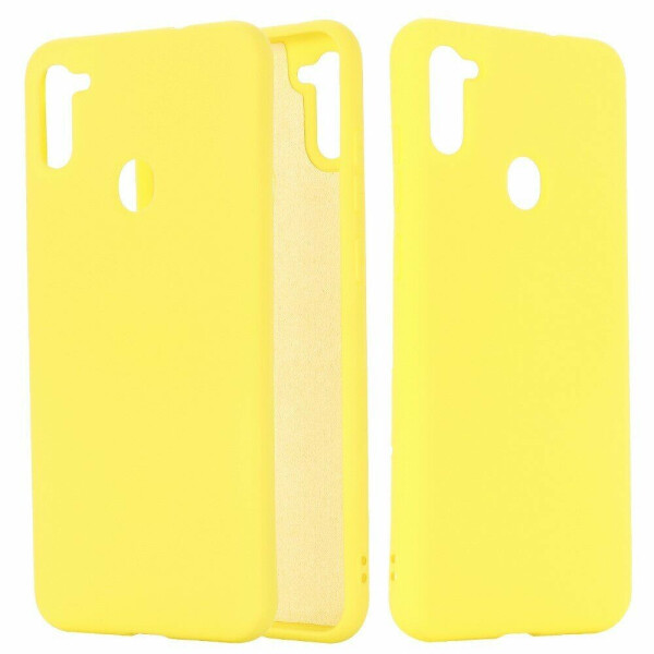 Защитный чехол Deexe Silicone Case для Samsung Galaxy A11 (A115) / Galaxy M11 (M115) - Yellow
Защитный чехол Deexe Silicone Case для Samsung Galaxy A11 (A115) / Galaxy M11 (M115) - Yellow