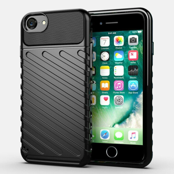 Защитный чехол Deexe Thunder Series для Apple iPhone SE 2 (2020) / iPhone 8 / iPhone 7 - Black
Защитный чехол Deexe Thunder Series для Apple iPhone SE 2 (2020) / iPhone 8 / iPhone 7 - Black