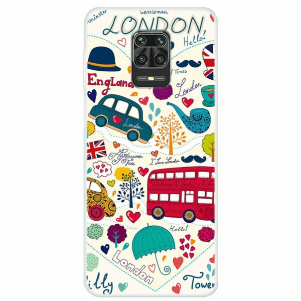 Силиконовый (TPU) чехол Deexe Life Style для Xiaomi Redmi Note 9 Pro / Note 9 Pro Max / Note 9s - London Elements
Силиконовый (TPU) чехол Deexe Life Style для Xiaomi Redmi Note 9 Pro / Note 9 Pro Max / Note 9s - London Elements
