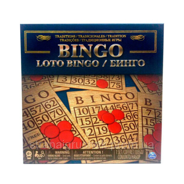 Настольная игра Spin Master Games Бинго (SM98375/6038108) 
Настольная игра Spin Master Games Бинго (SM98375/6038108)