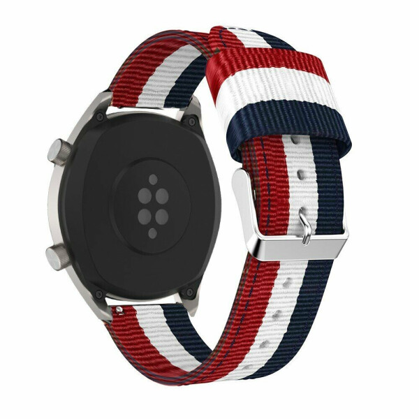 Ремешок Deexe Canvas Style для Huawei Watch GT / Watch GT2 46mm / Watch GT 2e - Red / White / Blue
Ремешок Deexe Canvas Style для Huawei Watch GT / Watch GT2 46mm / Watch GT 2e - Red / White / Blue