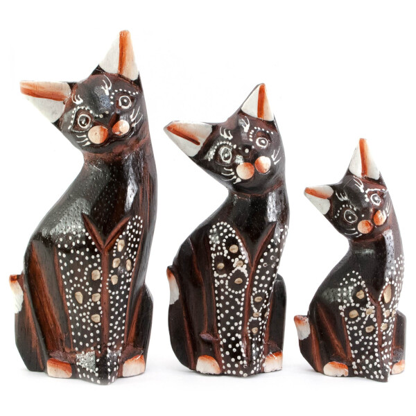 Статуэтка Darshan Кошки 3 шт Деревянные Коричневые (15Х5Х3 См 12Х4,5Х2,5 См 10,5Х4,5Х2,5 См) 29377A
Статуэтка Darshan Кошки 3 шт Деревянные Коричневые (15Х5Х3 См 12Х4,5Х2,5 См 10,5Х4,5Х2,5 См) 29377A