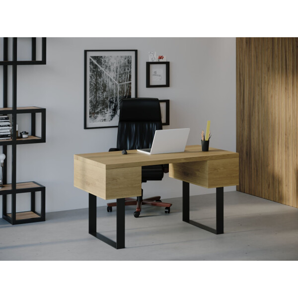 Компьютерный стол HYGGE HG023 Юллінге 150 х 80 х 75 см ДСП Дуб Светлый (HG02315775RhOPar)
Компьютерный стол HYGGE HG023 Юллінге 150 х 80 х 75 см ДСП Дуб Светлый (HG02315775RhOPar)