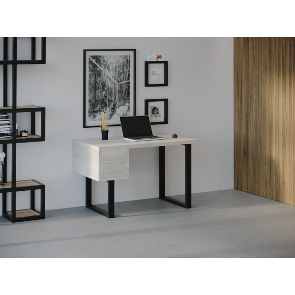Компьютерный стол HYGGE HG030 Кристиансунд 135 х 80 х 75 см ДСП Дуб Белый (HG03013775whOPar)
Компьютерный стол HYGGE HG030 Кристиансунд 135 х 80 х 75 см ДСП Дуб Белый (HG03013775whOPar)