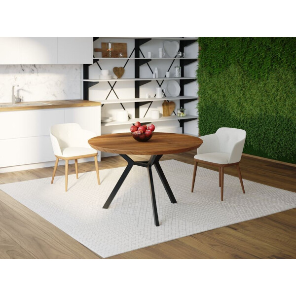 Обеденный стол HYGGE HG149 Нюкебінг Круглый ⌀ 90 см ДСП Дуб Ореховый (HG14990975waOPar)
Обеденный стол HYGGE HG149 Нюкебінг Круглый ⌀ 90 см ДСП Дуб Ореховый (HG14990975waOPar)