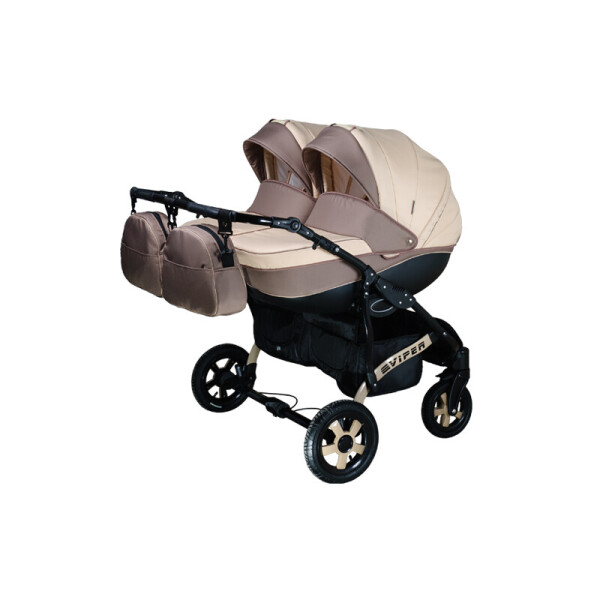 Детская универсальная коляска для двойни 2 в 1 Angelina Viper Duo, бежевая (1241190014-1)
Детская универсальная коляска для двойни 2 в 1 Angelina Viper Duo, бежевая (1241190014-1)