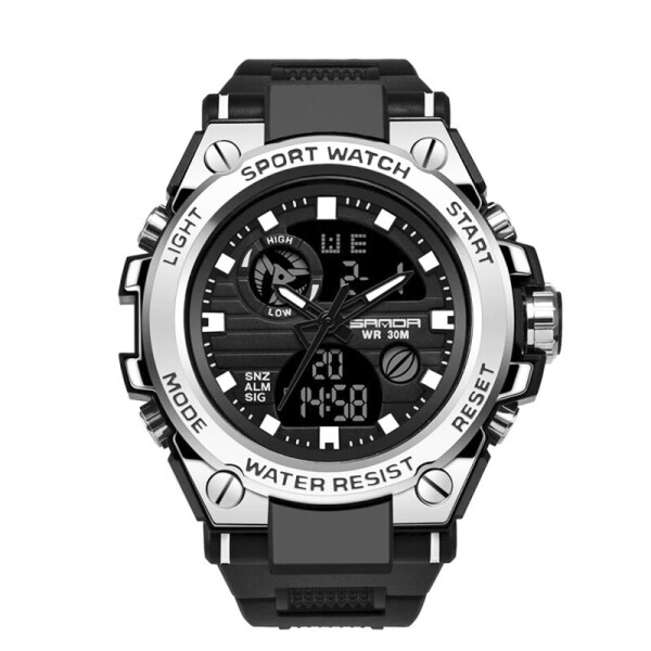 Часы наручные мужские SANDA 739 Silver с двойным дисплеем спортивные кварцевые влагозащищенные
Часы наручные мужские SANDA 739 Silver с двойным дисплеем спортивные кварцевые влагозащищенные