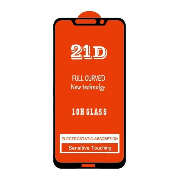 Защитное стекло 21D Full Glue для Motorola Moto One (XT1941-4) черное 0,3 мм в упаковке 
Защитное стекло 21D Full Glue для Motorola Moto One (XT1941-4) черное 0,3 мм в упаковке