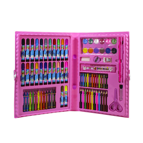 Большой набор для детского творчества и рисования Lesko Painting Set 86 предметов Розовый детский в чемоданчике
Большой набор для детского творчества и рисования Lesko Painting Set 86 предметов Розовый детский в чемоданчике