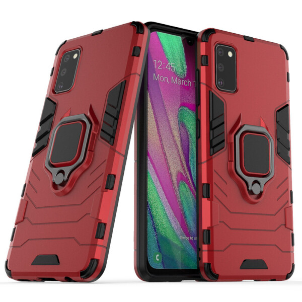 Чехол Ring case для Samsung Galaxy A41 (A415) бронированный бампер с кольцом красный
Чехол Ring case для Samsung Galaxy A41 (A415) бронированный бампер с кольцом красный